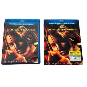 The Hunger Games (Blu-ray Disc, 2012, 2-Disc Set) GREAT
